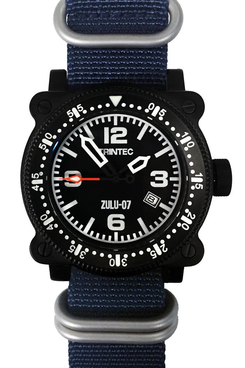 ZULU-07 PRO / Black/Blue / Automatic